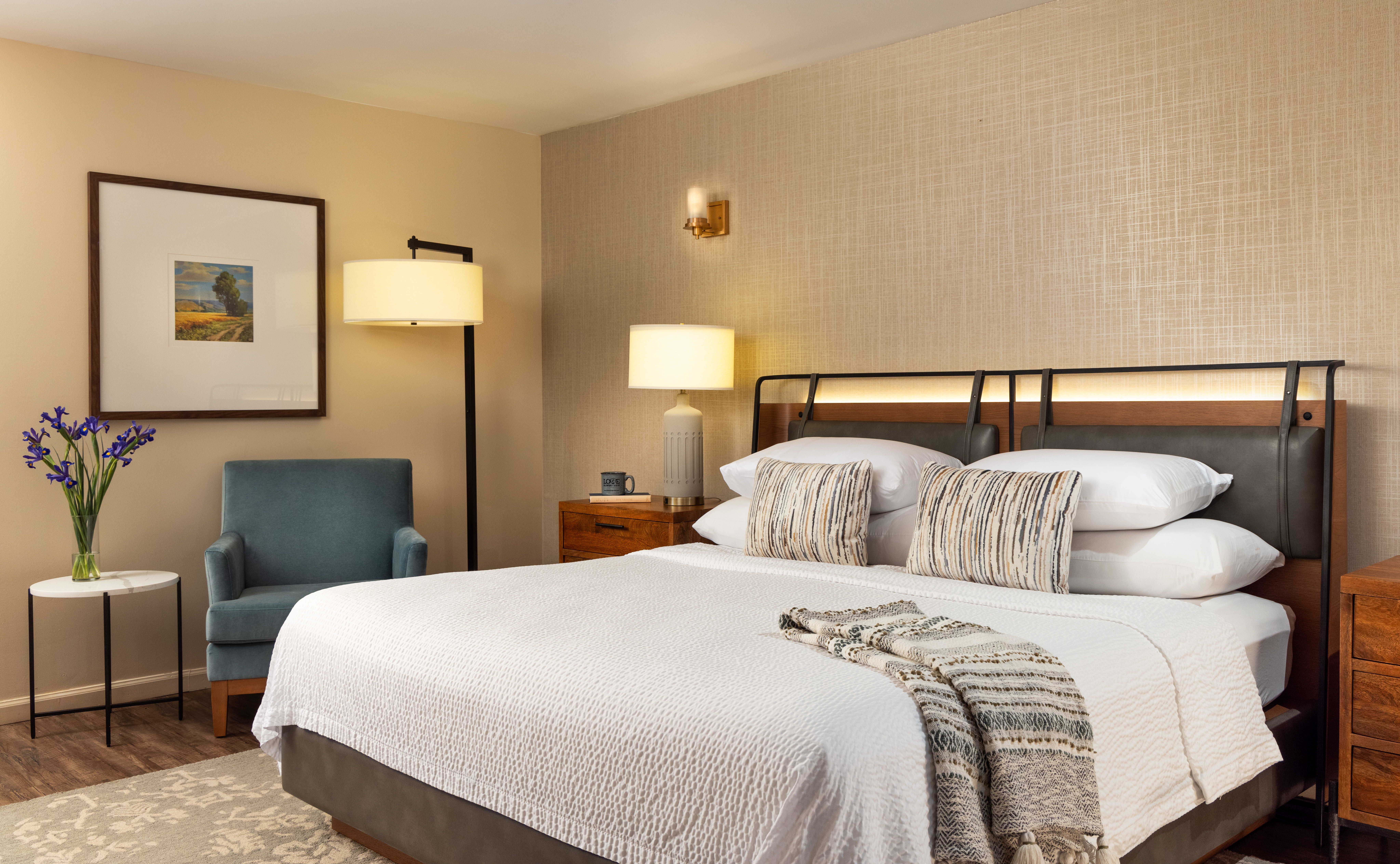 King Bed - Blowing Rock Hotel Rooms